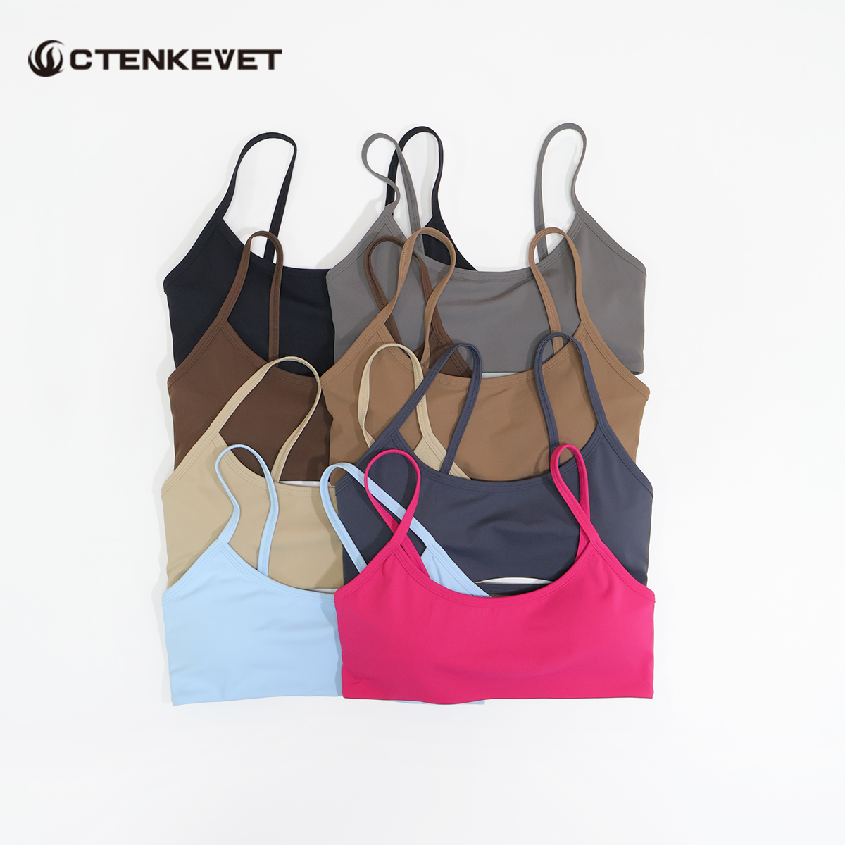 Sports Bra High Impact - Ctenkevet Summer Backless Sports Bra for