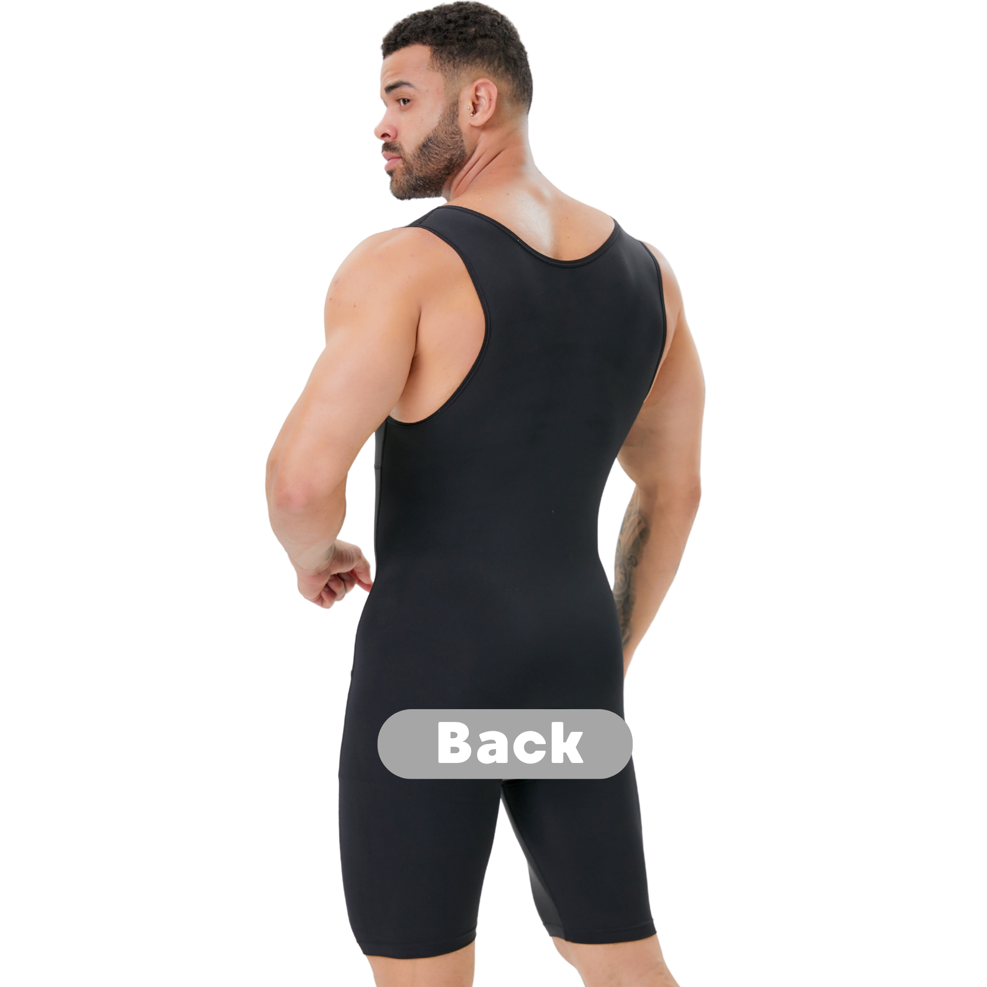 Men's Double Layer Tummy Contr – Shapewear Bodysuit Firm Bewertung und Preis