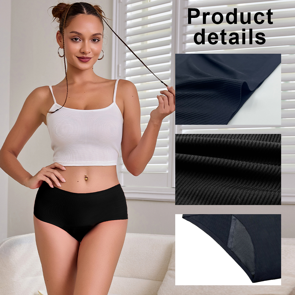 Hot Sale Mid-Rise Seamless Men – Period Panty Absorbent Bewertung und Preis