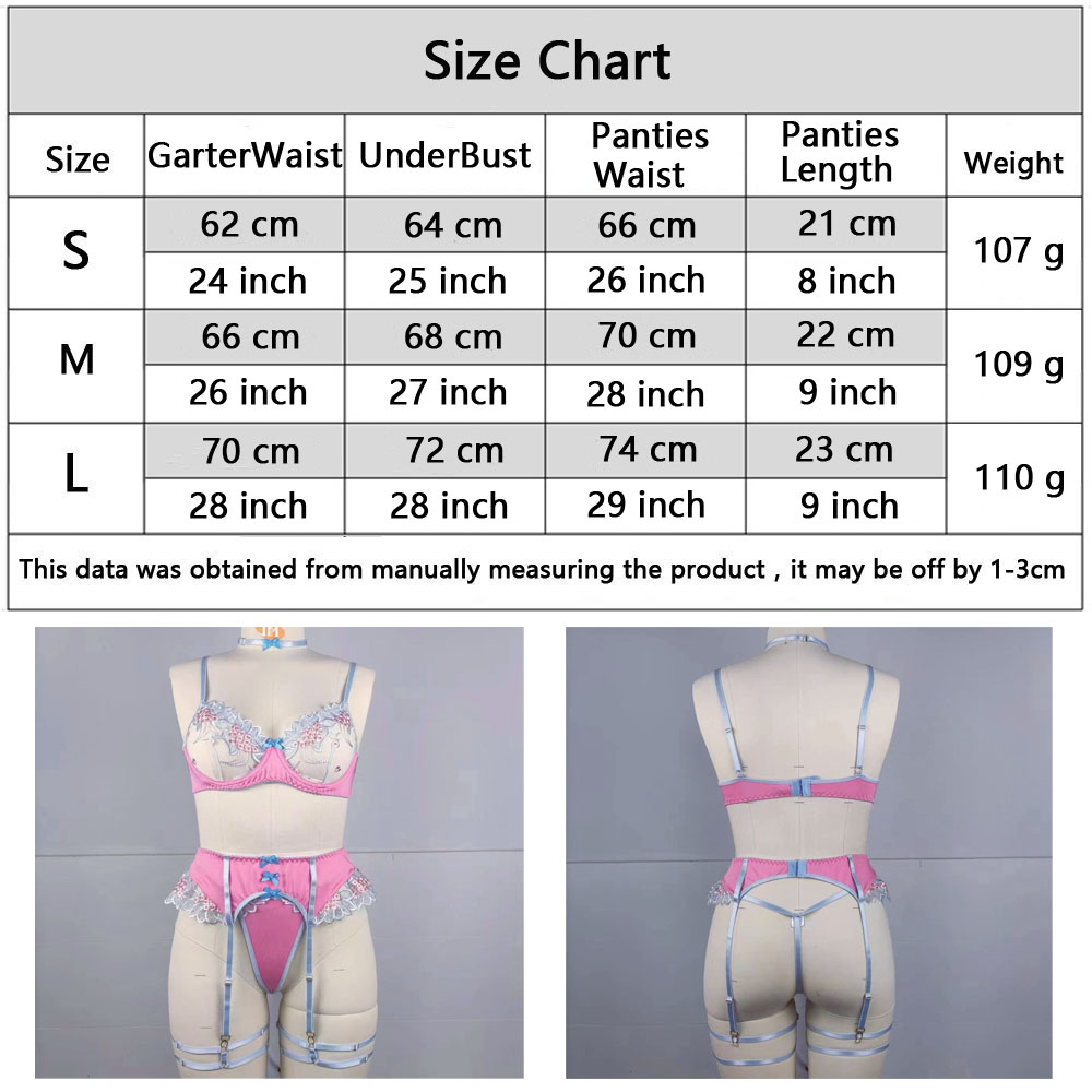 Sexy Fancy Lingerie Transparen – Garter Belt Set Bewertung und Preis