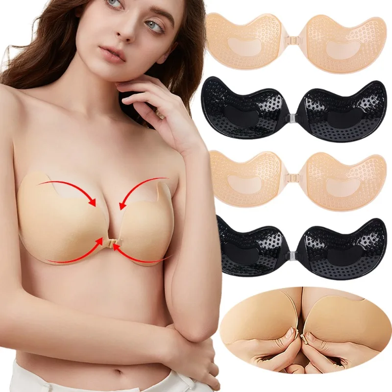 1/2Pc Invisible Push Up Bra Su – Strapless Bra Backless Bewertung und Preis