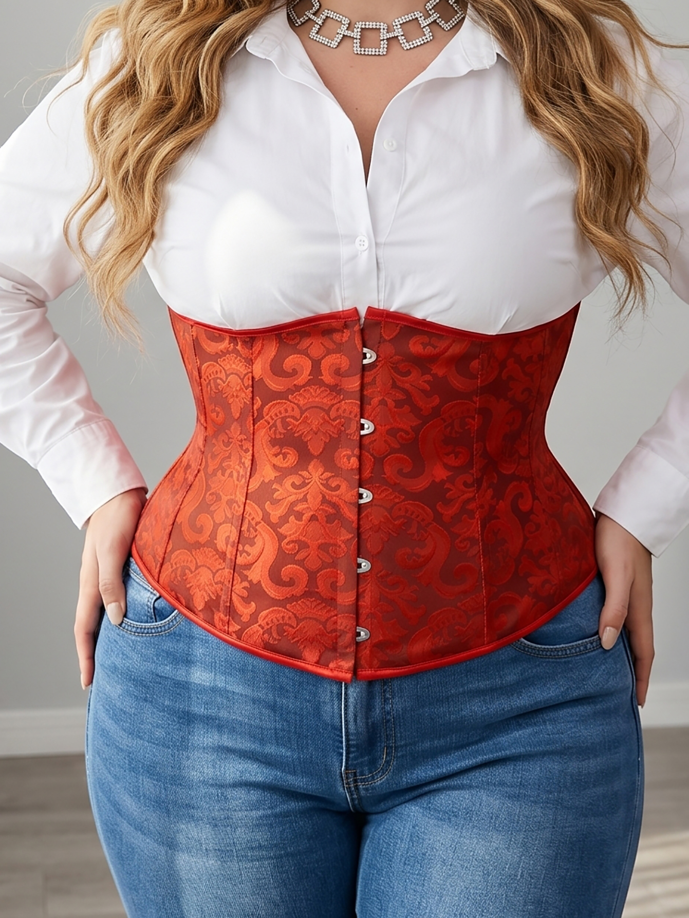 Women's Plus Size Court Lace W – Corset Waist Cinch Bewertung und Preis