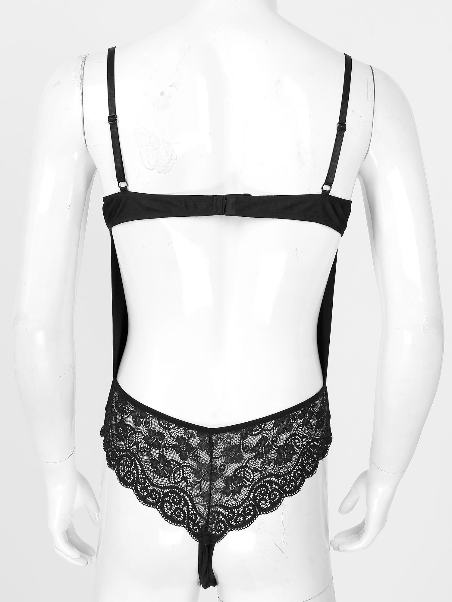 Men Sexy Bodysuit Lingerie Gay – Lace Teddy Lingerie Bewertung und Preis