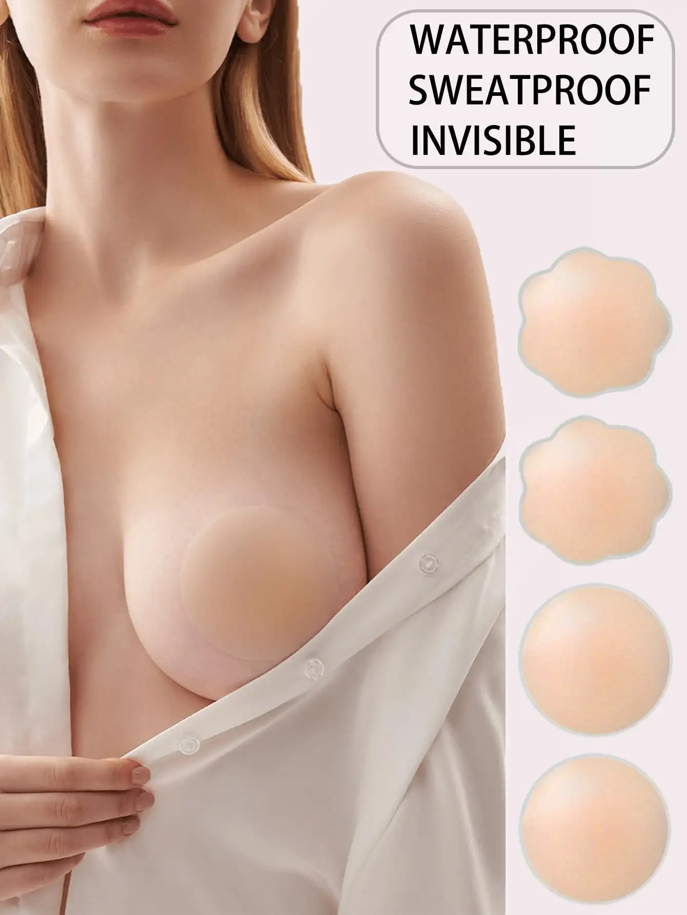 12 Reusable Seamless Silicone  – Silicone Bra Adhesive Bewertung und Preis
