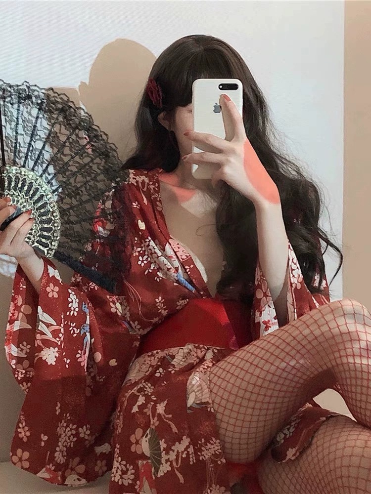 Sex Japanese Kimono Sexy Sleep – Robe Silk Women Bewertung und Preis