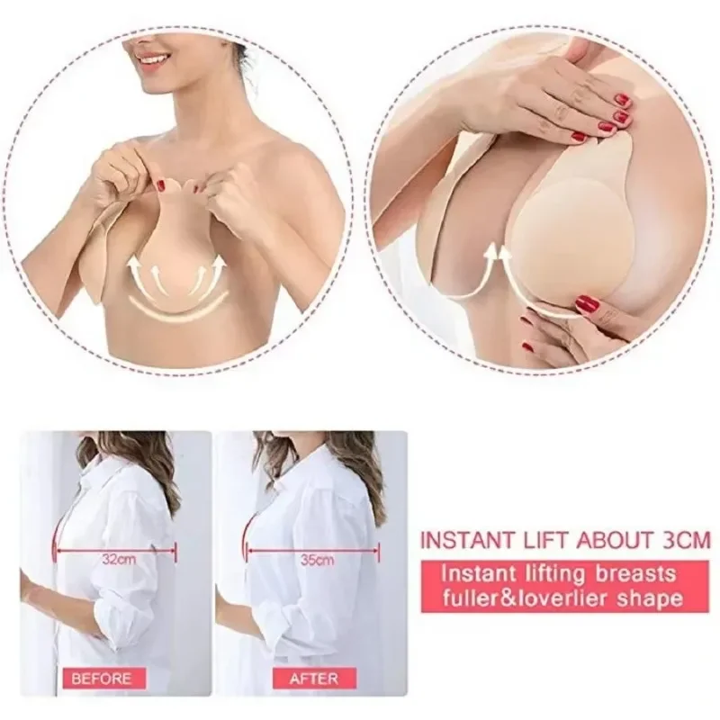 1Pair Self Adhesive Silicone S – Silicone Bra Adhesive Bewertung und Preis