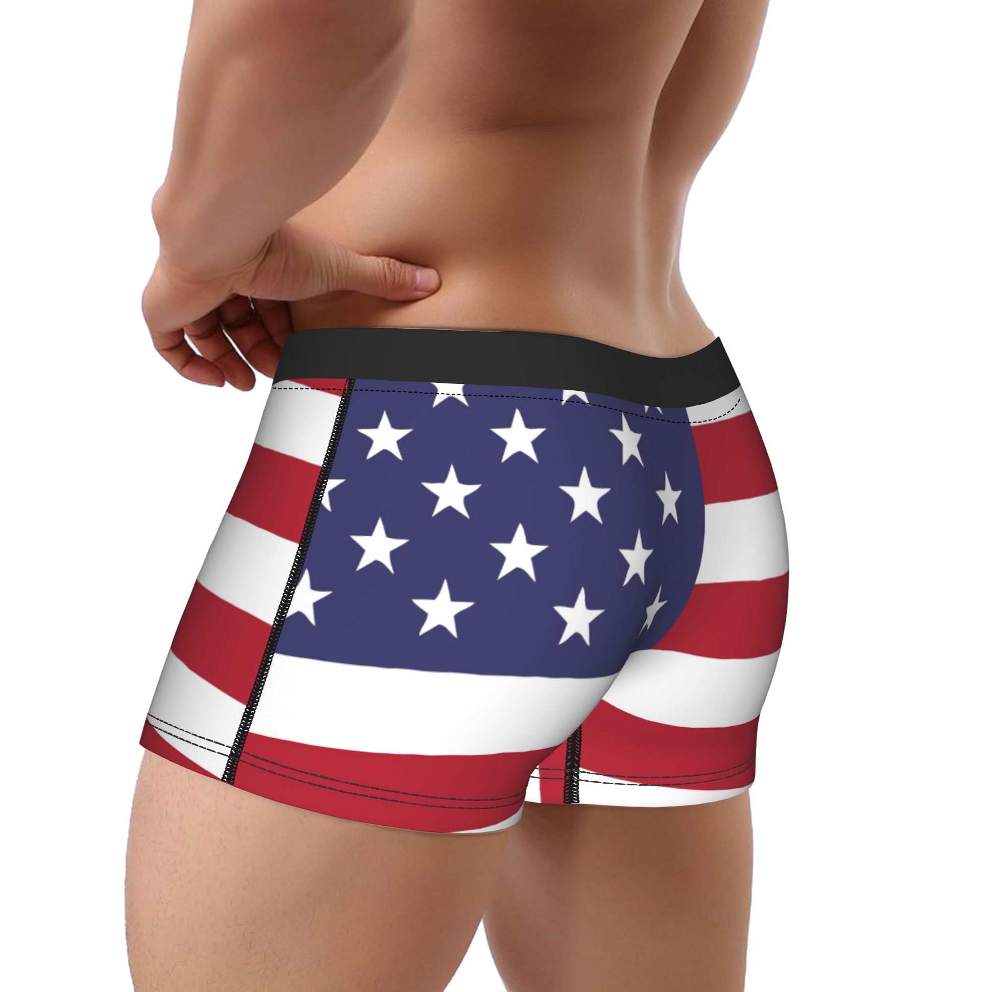 Man United States Flag Long Un – Boyshort Underwear Bewertung und Preis