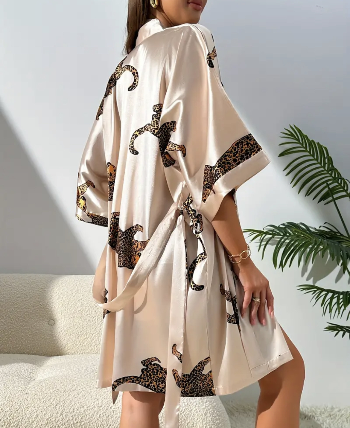 Imitation silk sleepwear sexy  – Robe Silk Women Bewertung und Preis