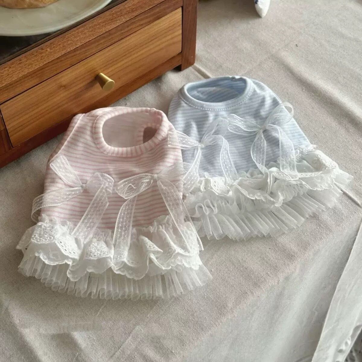Sweet Bow Dog Clothes Lace Sma – Lace Teddy Lingerie Bewertung und Preis