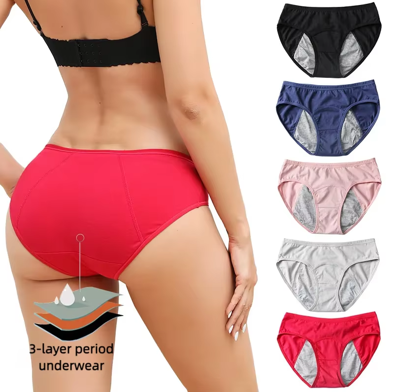 Hot Sale Mid-Rise Seamless Men – Period Panty Absorbent Bewertung und Preis