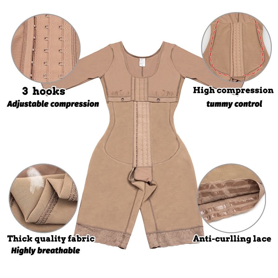 Full Body Colombian Girdles Sh – Shapewear Bodysuit Firm Bewertung und Preis