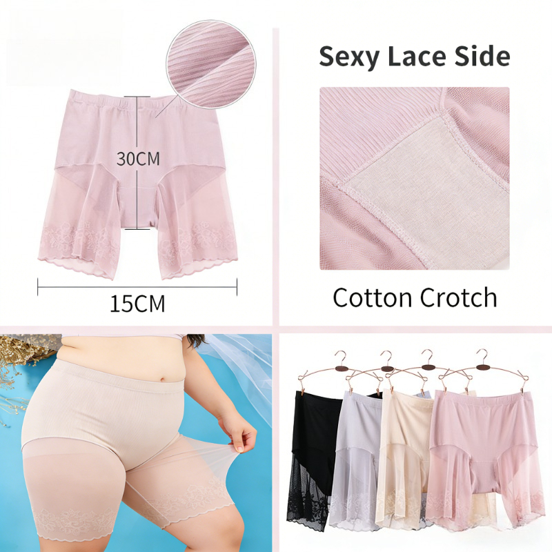 1Pc Thin Plus Size Safety Shor – Boyshort Underwear Bewertung und Preis