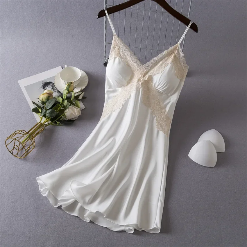 Women's Sexy Lingerie Satin Ni – Babydoll Chemise Night Bewertung und Preis