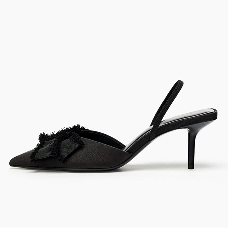 Fashion Black Satin Butterfly  – Slip Dress Satin Bewertung und Preis