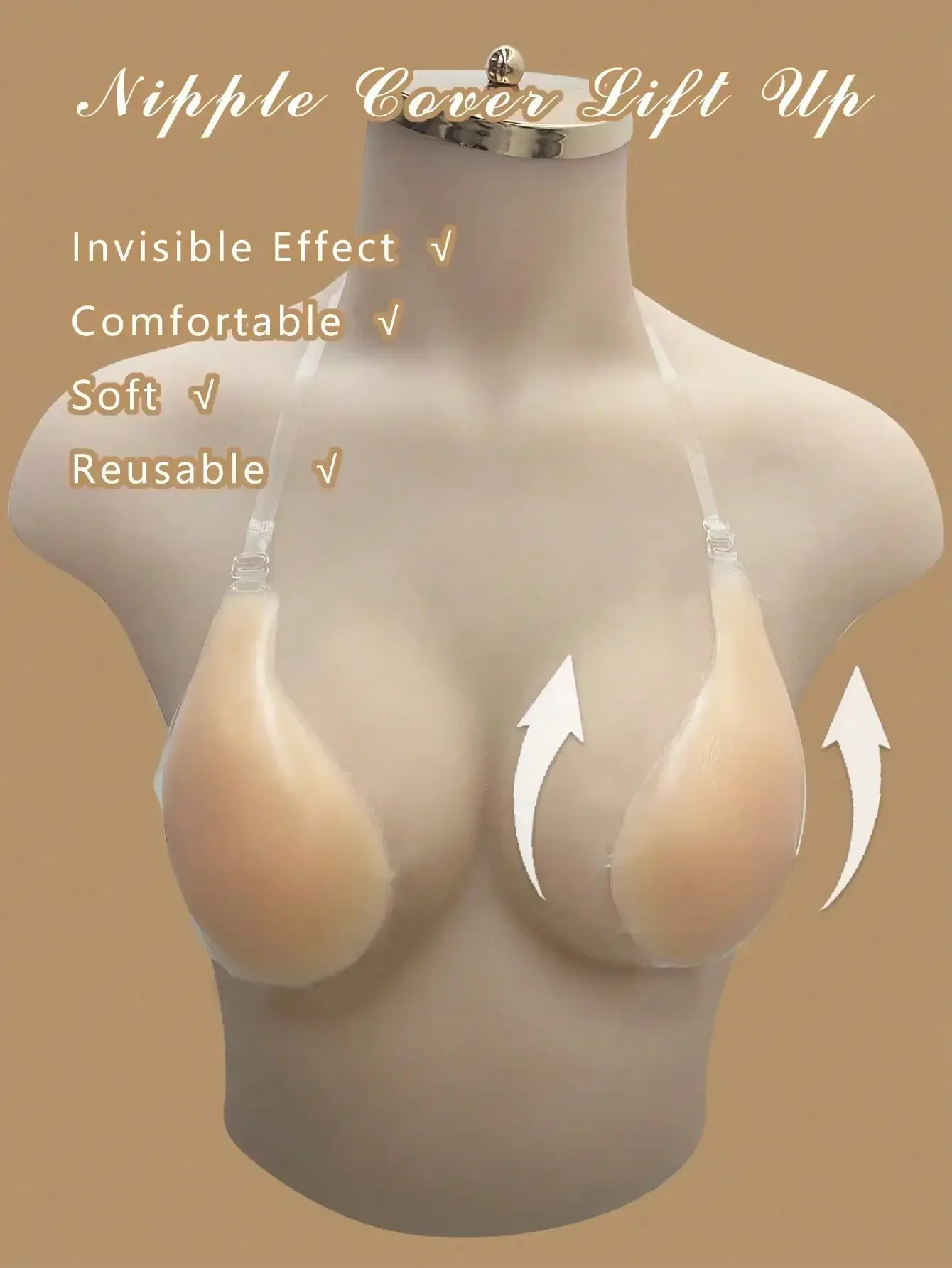 1pc Invisible Backless Straple – Strapless Bra Backless Bewertung und Preis