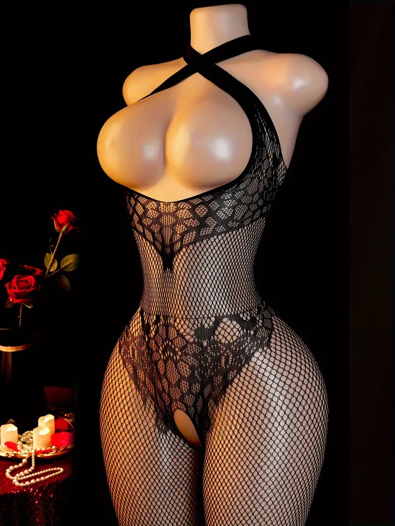 Sling Halter Neck Baby Dolls U – Bodystocking Fishnet Bewertung und Preis
