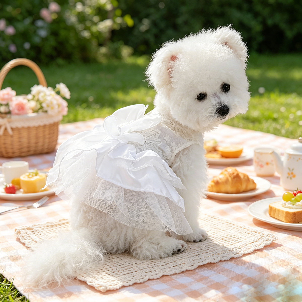 Elegant Lace Bow Pet Dress, Go – Lace Teddy Lingerie Bewertung und Preis