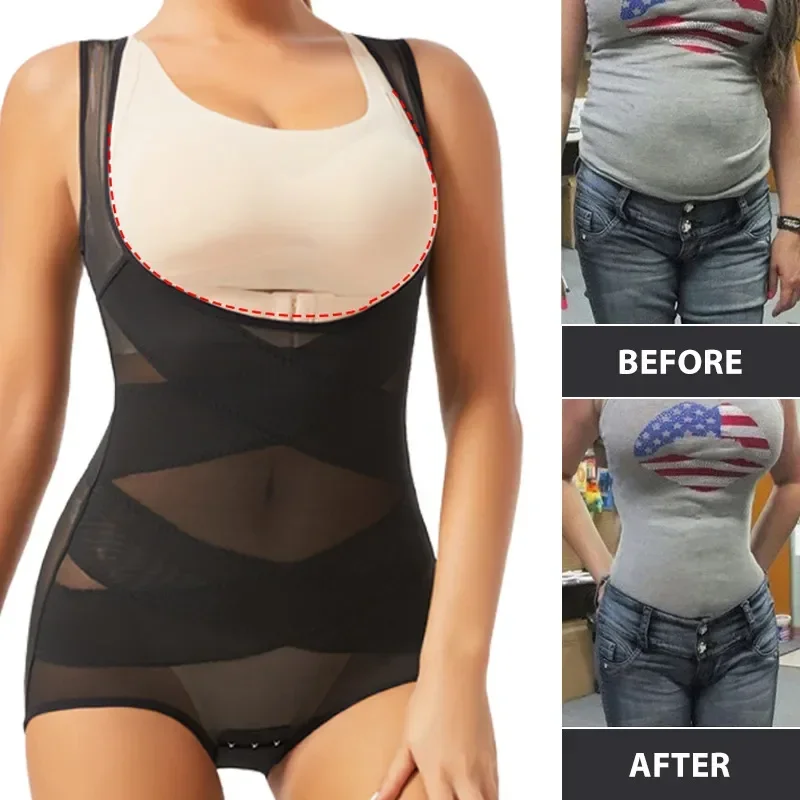 Women Bodysuit Briefs Full Bod – Shapewear Bodysuit Firm Bewertung und Preis