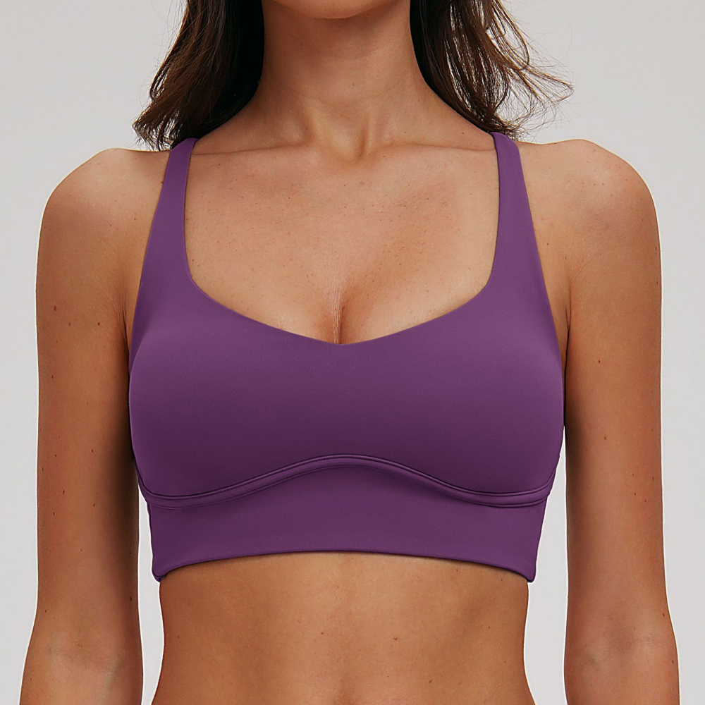 Sexy V-neck Sports Bra Yoga Un – Sports Bra High Impact Bewertung und Preis