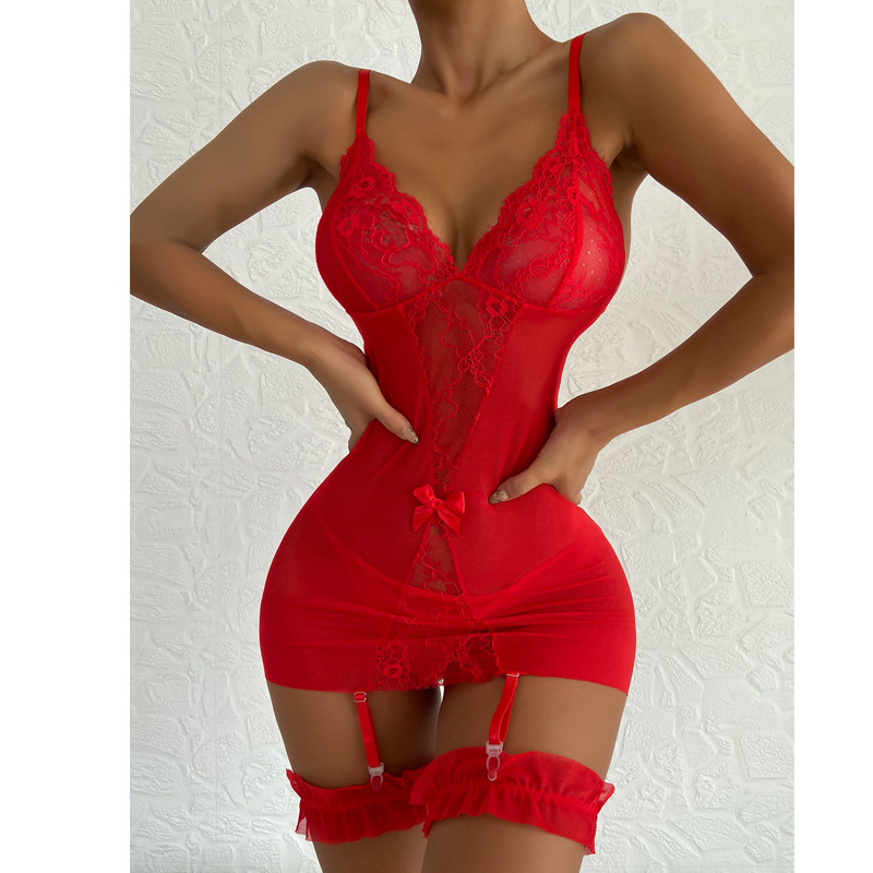 Transparent V-neck Strap Night – Babydoll Chemise Night Bewertung und Preis