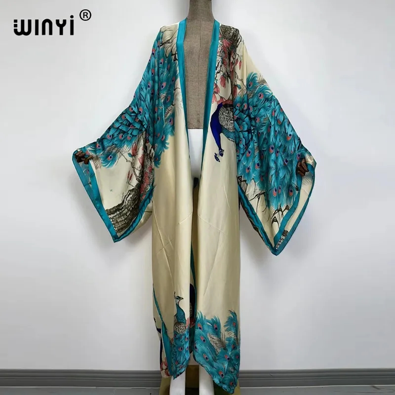 WINYI 2024 Summer Women Cardig – Robe Silk Women Bewertung und Preis