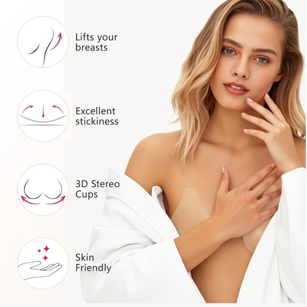 Seamless Silicone Nipple Cover – Silicone Bra Adhesive Bewertung und Preis
