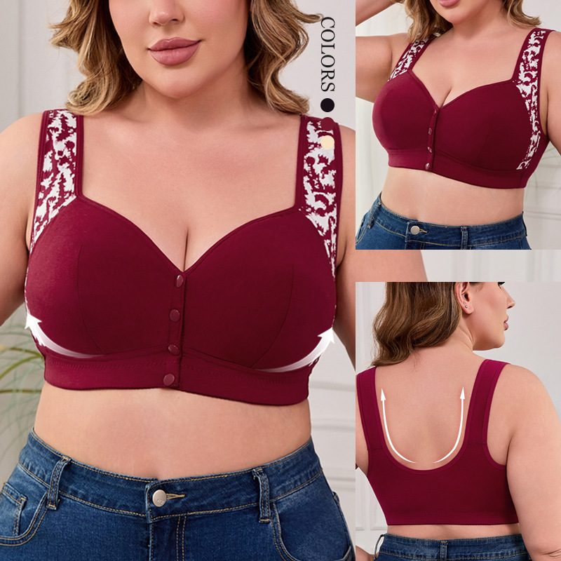 XL-7XL Plus Size Front Buckle  – Seamless Underwear Women Bewertung und Preis