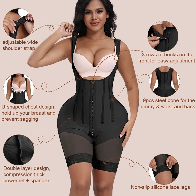 Fajas Colombian Girdles Bodysu – Shapewear Bodysuit Firm Bewertung und Preis